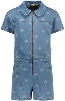 Moodstreet meisjes jumpsuit Denim - 110-116