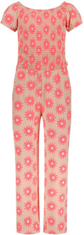 Moodstreet meisjes jumpsuit Oud rose - 110-116