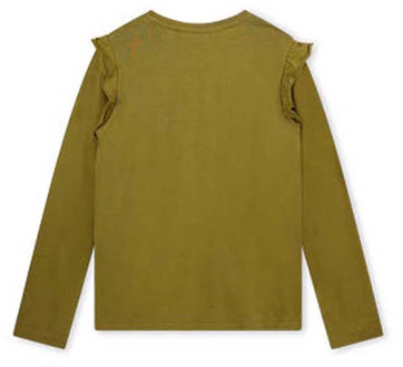 Moodstreet meisjes longsleeve Mos - 122-128