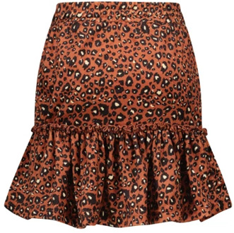 Moodstreet meisjes rok Bruin - 134-140