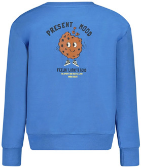 Moodstreet meisjes sweater Blauw - 98-104