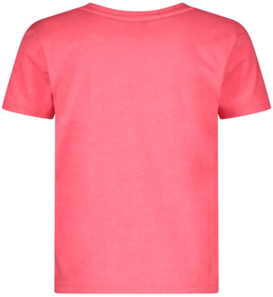 Moodstreet meisjes t-shirt Fuchsia - 146-152