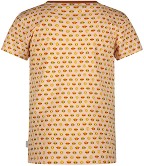 Moodstreet meisjes t-shirt Koraal - 110-116