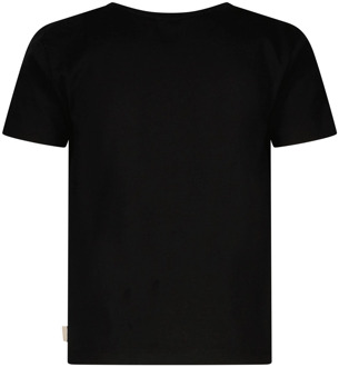 Moodstreet meisjes t-shirt Zwart - 110-116