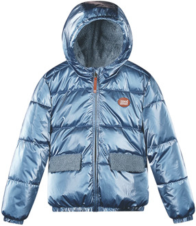 Moodstreet meisjes winterjas Blauw - 134-140