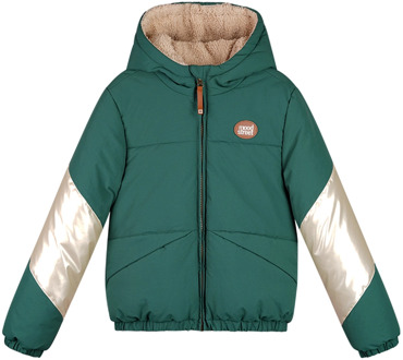 Moodstreet meisjes winterjas Groen - 104