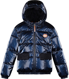 Moodstreet meisjes winterjas Marine - 110