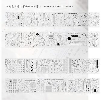 Moodtape Washi Tape Huisdier Transparantie Ontbijt Mooie Tape Scrapbooking Album Diy Handgemaakte Decoratie Sticker Maskingtape Papier yidiandiankeai