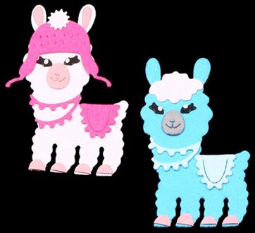 Mooie Alpaca Metalen Stansmessen Voor DIY Scrapbooking Embossing Papieren Kaart Album Decoratie Ambachten Sterft Cut