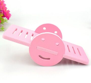 Mooie Candy Kleur Houten Hamster Wip Speelgoed Huisdier Kleine Dier Speeltuin Speelgoed roze