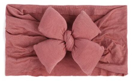 Mooie Elestic Hoofdbanden Baby Girl Hoofddeksels Haarband Voor Meisje Haarband Tulband Kids Headware Baby Haar Ornamenten Bebes Accesorios blozen