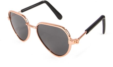 Mooie Glazen Kat Huisdier Producten Eye-Wear Zonnebril Voor Kleine Hond Kat Pet 'S Props Accessoires Top Selling huisdier Producten zwart