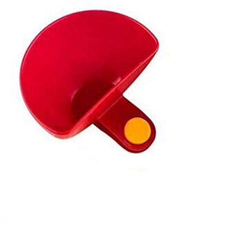 Mooie Handige Doorgewinterde Lepel 1Pcs Diverse Kruiden Suiker Salade Tomaat Saus Gerechten Keuken Clip Kom Dip rood