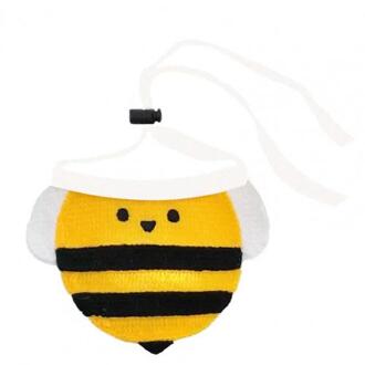 Mooie Hond Kraag Bee Speeksel Handdoek Bib Bloem Gebreide Zakdoek Pet Supply Leuke Kant Handdoek Teddy Uit Algemene Zachte Sjaal geel Bee