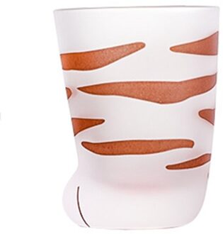 Mooie Kat Poot Cup Kat Voet Claw Print Mok Frosted Glass Cup Ontbijt Melk Glas Koffie Aanwezig Mokken kid Meisje 4