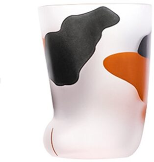 Mooie Kat Poot Cup Kat Voet Claw Print Mok Frosted Glass Cup Ontbijt Melk Glas Koffie Aanwezig Mokken kid Meisje 5