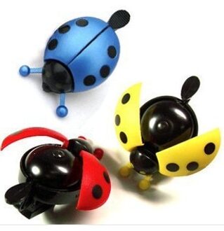 Mooie Kid Kever Lieveheersbeestje Ring Bel Voor Fietsen Fiets Rit Hoorn Alarm lucht blauw