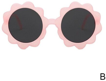 Mooie Kinderen Bloem Ronde Zonnebril Zomer Bescherming Zonnebril Tij Leuke Uv Baby Meisjes Ronde En Frame Voor Jongens B8D9