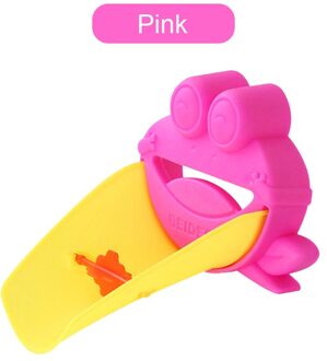 Mooie Kraan Extender Voor Kids Kinderen Kid Waterbesparende Wassen-Hand Kraan Extension Badkamer Wastafel Accessoires Roze