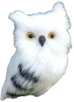 Mooie Kunstmatige Dier Uil Miniatuur Knuffel Tuin Ornament Foto Props Versiering Simulatie Voor Thuis Kerst Bomen Decor