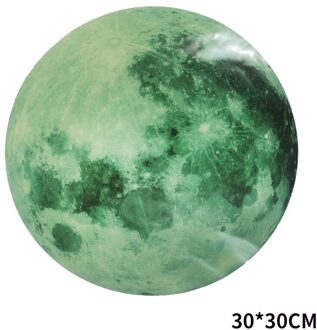 Mooie Lichtgevende Maan En Sterren Muurstickers Voor Kinderkamer Home Decoration Muurstickers Glow In The Dark Slaapkamer 02