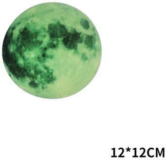 Mooie Lichtgevende Maan En Sterren Muurstickers Voor Kinderkamer Home Decoration Muurstickers Glow In The Dark Slaapkamer 04