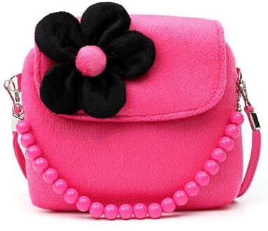 Mooie Meisjes Mini Messenger Bag Leuke Cartoon Kids Baby Kleine Portemonnees Kinderen Handtassen Kids Schoudertassen Pouch Handtassen heet roze