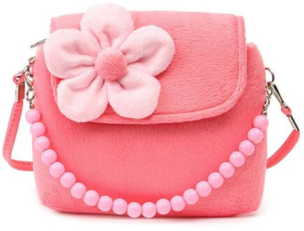 Mooie Meisjes Mini Messenger Bag Leuke Cartoon Kids Baby Kleine Portemonnees Kinderen Handtassen Kids Schoudertassen Pouch Handtassen Roze