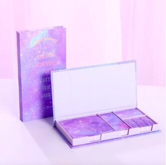 Mooie Memo Pad Cartoon Leuke Bloem Sticky Notes Multi Vouwen Schrijven Pads Label Mark Kawaii Briefpapier School Aanbod 6