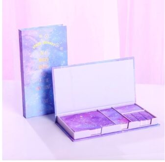 Mooie Memo Pad Cartoon Leuke Bloem Sticky Notes Multi Vouwen Schrijven Pads Label Mark Kawaii Briefpapier School Aanbod 8