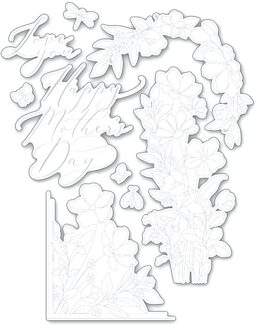 Mooie Moederdag Bloemen Clear Postzegels En Metalen Stansmessen Sets Voor Diy Craft Maken Scrapbooking Groet kaart Dies