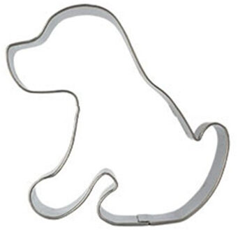 Mooie Puppy Aluminium Bakvormen Keuken Koekje Tools Groente Cutter Mould Rvs Verkopende Producten Online DZ165