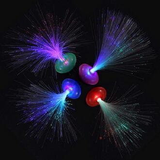 Mooie Romantische LED Fiber Optic Nachtlampje Lamp Kleur Veranderende verkoop