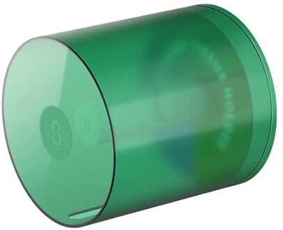 Mooie Tissue Box Wall Mounted Frosted Doorschijnend Waterdicht Papierrol Buis Roll Papieren Handdoek Doos Licht Groen