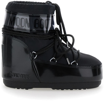 Moon Boot Icon Low Glance snowboots dames Zwart - 3941