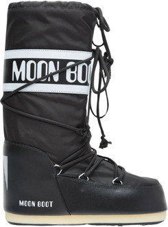Moon Boot ‘Icon Nylon’ sneeuwlaarzen Moon Boot , Black , Heren - 45 EU