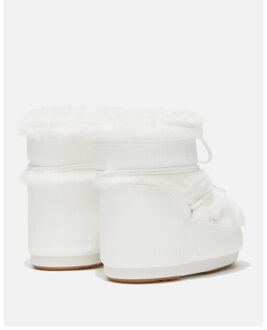 Moon Boot Mb icon low faux fur boots 80d1409390 Wit - 36-38