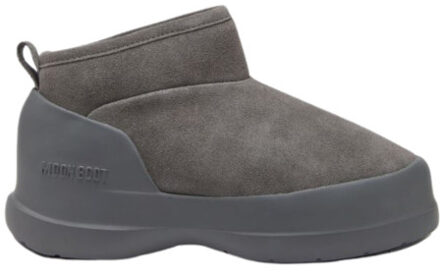 Moon Boot Mn luna low boot suede boots 80d2480040 Houtskool - 38