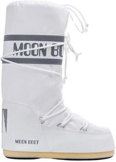 Moon Boot Nylon Laarzen Dames, white Schoenmaat EU 39-41