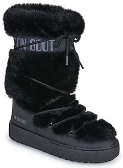 Moon Boot Snowboots Moon Boot MB LTRACK FAUX FUR HIGH WP" Zwart - 36,40