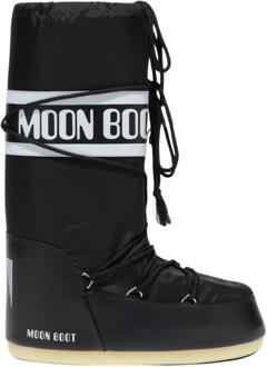 Moon Boot Zwarte Winterlaarzen voor Stijlvolle Look Moon Boot , Black , Dames - 39 Eu,35 EU