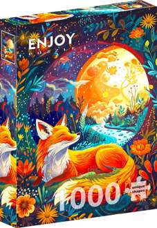 Moon Fox Puzzel (1000 stukjes)