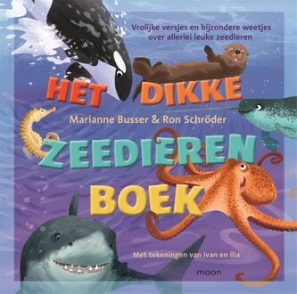 Moon Het dikke zeedierenboek - Marianne Busser, Ron Schröder - ebook