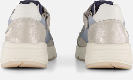 Moon Mist Sneakers zilver Leer - 35,36,37,38,39,40