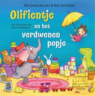 Moon Olifientje en het verdwenen popje - Marianne Busser, Ron Schröder - ebook