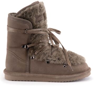 Moonbi Suede Laarzen Dames bruin - 39