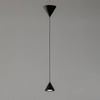 Moonbloom LED hanglamp 2-lamps Ø75cm 3.000K matzwart, wit