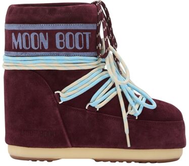Moonboot Icon Low Suede Snowboots Dames 39-41 Koraal