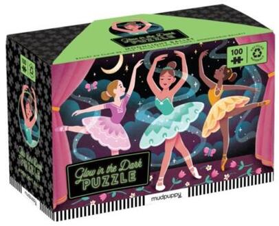 Moonlight Ballet 100 Piece Glow In The Dark Puzzle -  Mudpuppy (ISBN: 9780735379039)