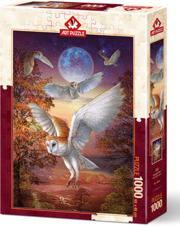 Moonlight Owls Puzzel (1000 stukjes)